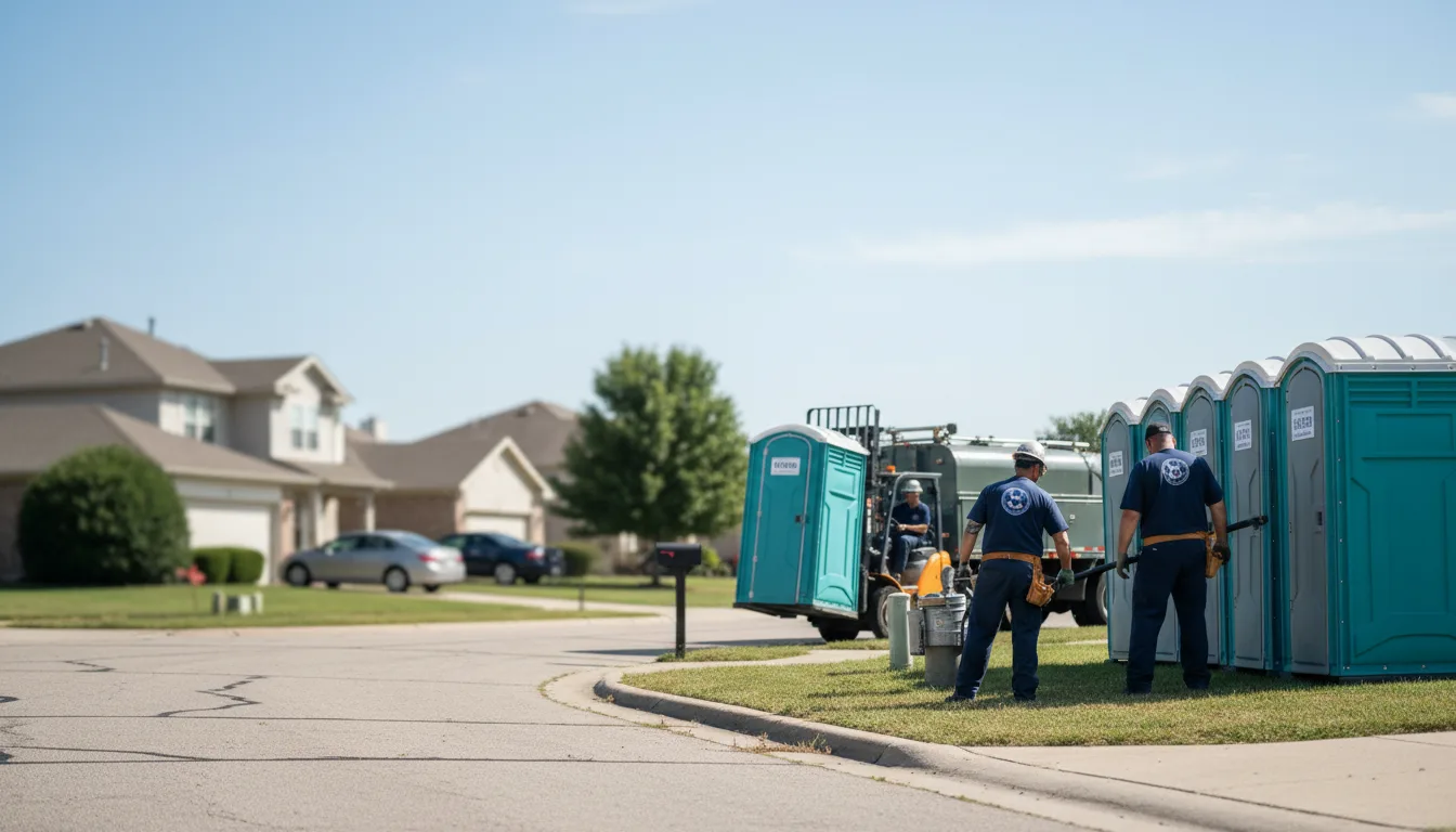 Porta Potty Rental in Hardesty, OK near me